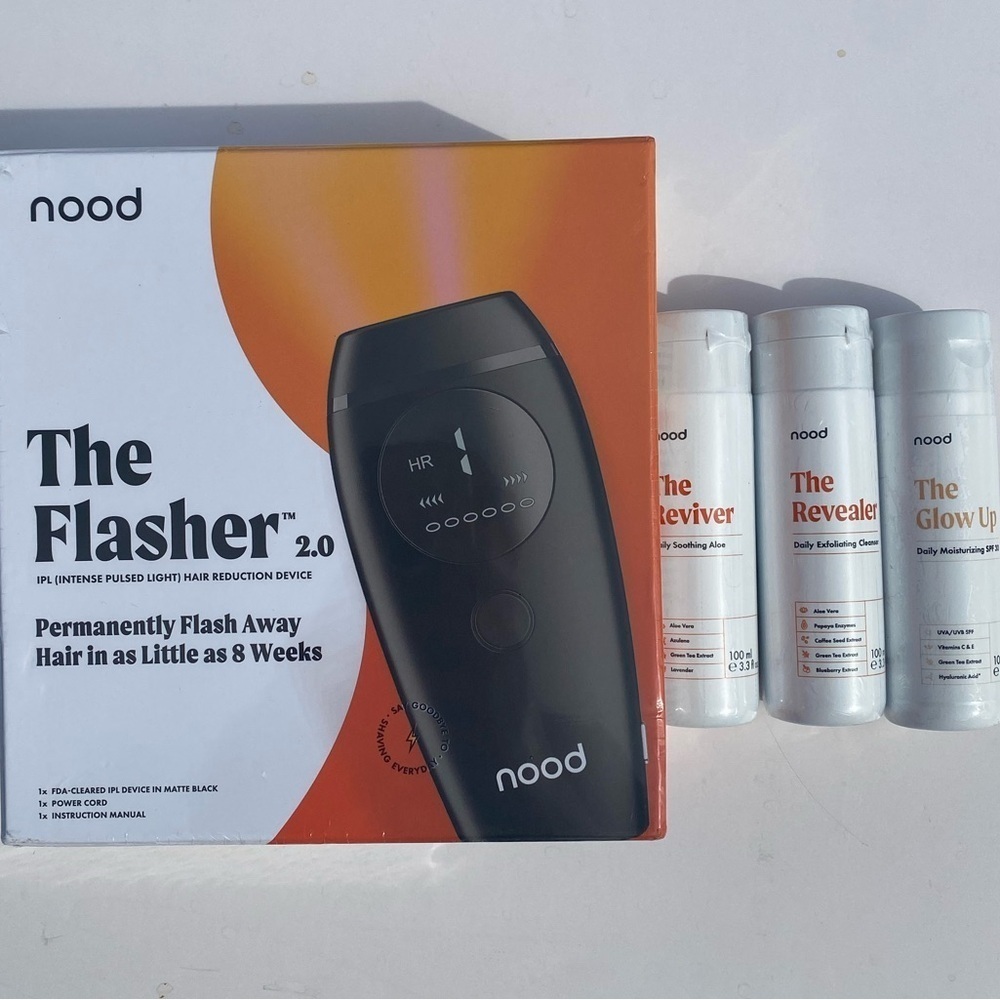 The flasher laser hair remover pro kit | NIB never opened. Black